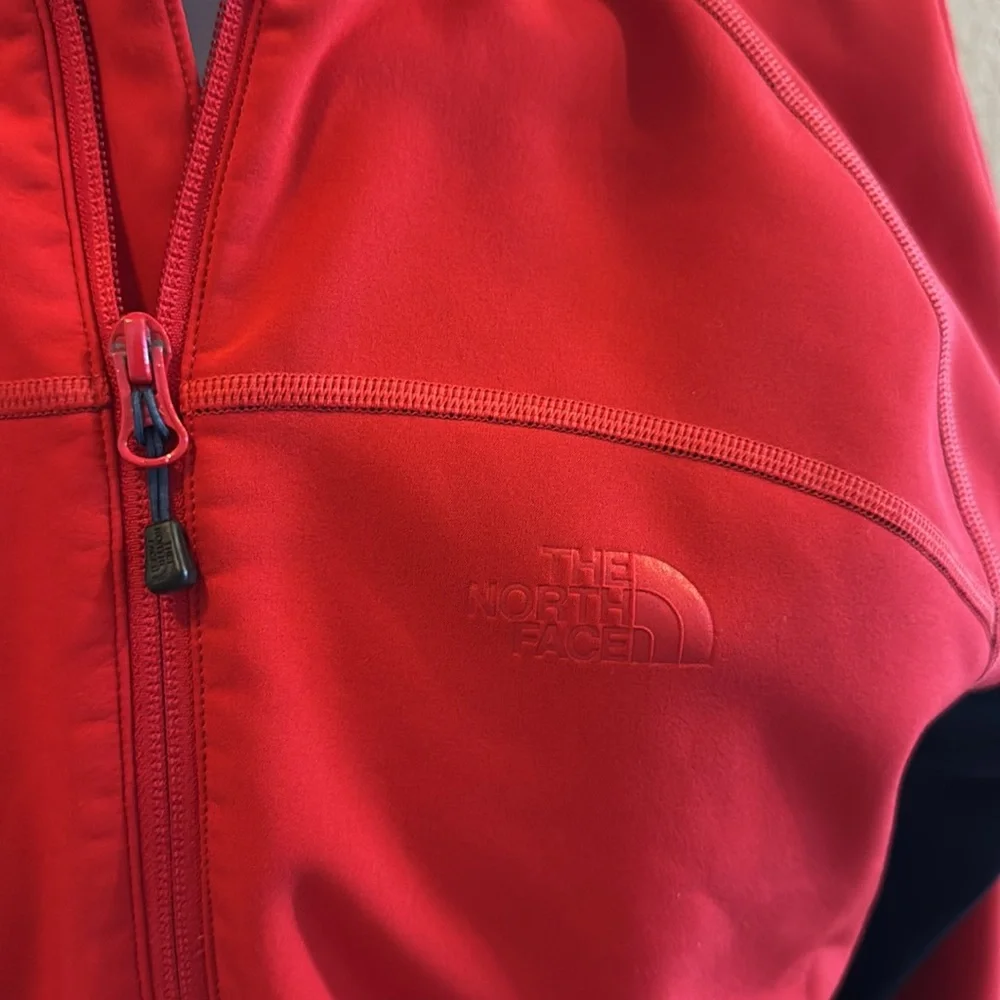 The North Face Men’s Red and‎ Black quarter zip Jacket